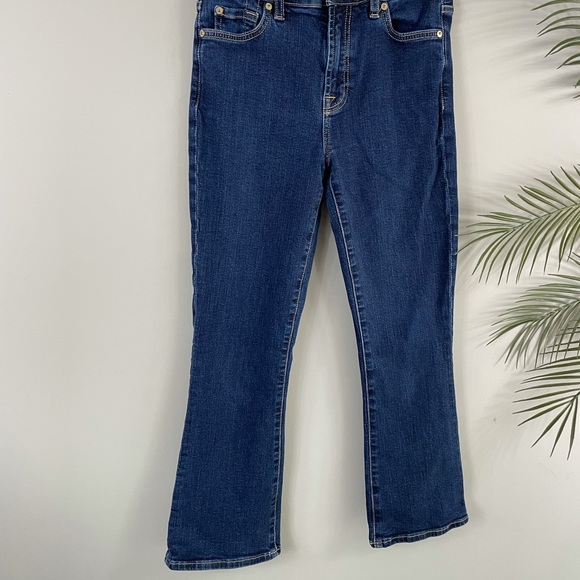 7 for all mankind kick crop jeans - Picture 3 of 16